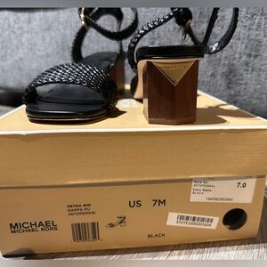 MICHAEL Michael Kors Petra sandals.